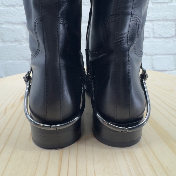 FRANCO SARTO Women's A-Lindy Black High Shaft Boots Sz US 9.5 Minimalist - Picture 6 of 16